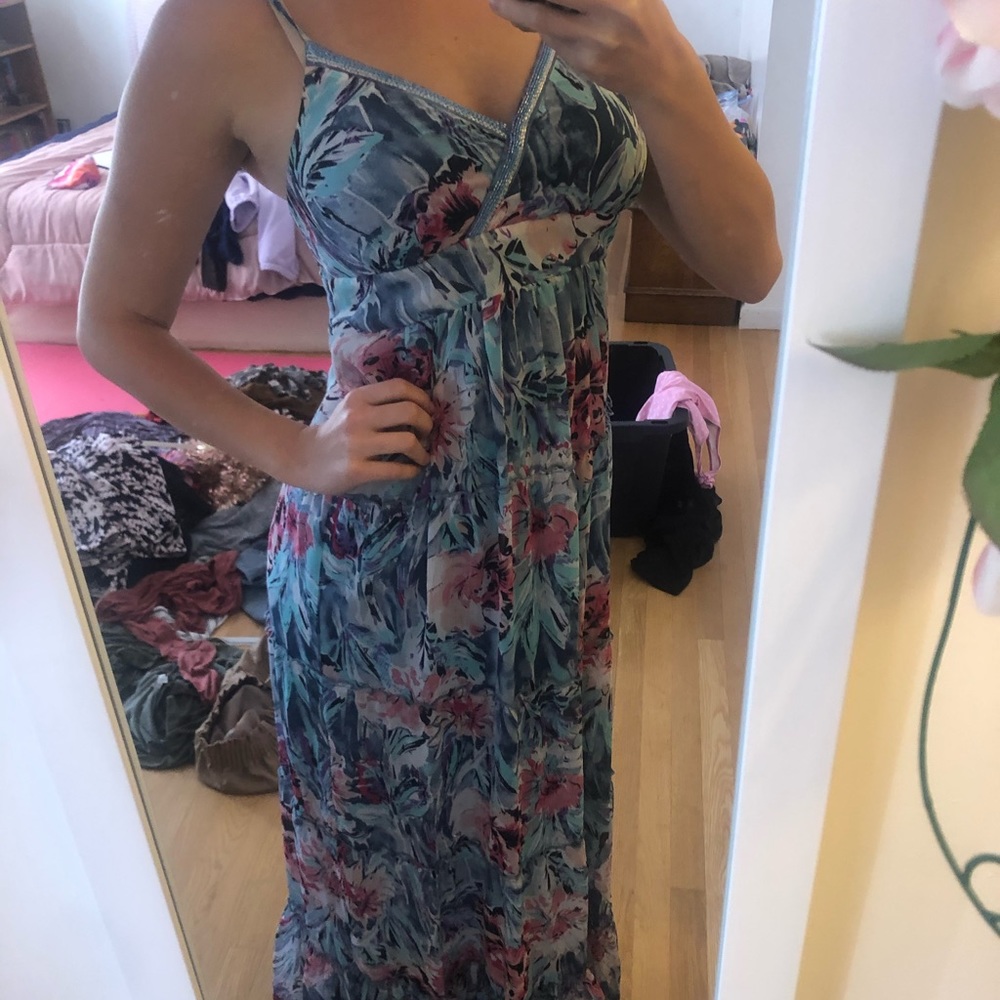Maxi Floral Beautiful Dress